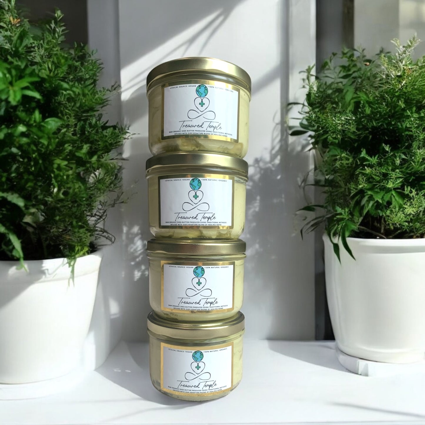 Organic Infused Shea Butter 320g